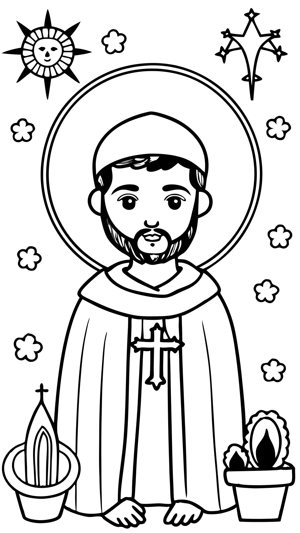 coloriages de tous les saints